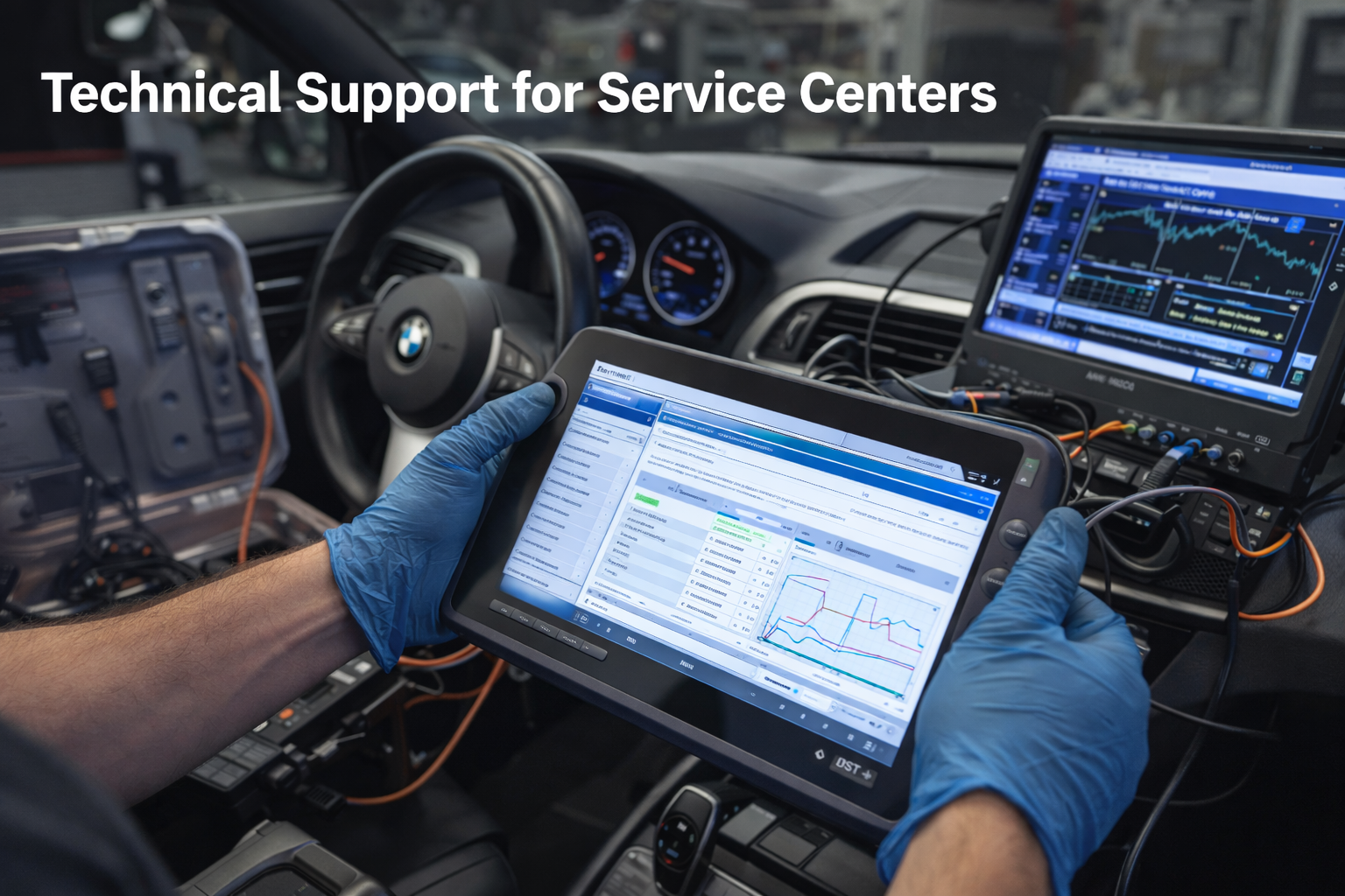 Τεχνική Υποστήριξη για Κέντρα Εξυπηρέτησης και Συνεργεία Αυτοκινήτων